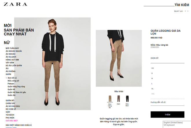 Viết status kiện Zara Hà Nội lừa đảo vì không được đổi legging giá 999.000, vị khách nữ lại bị cư dân mạng ném đá ngược